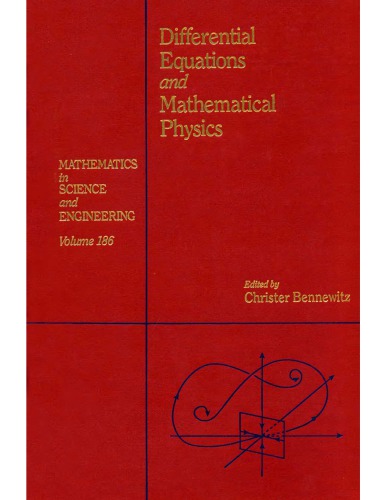 Differential Equations and Mathematical Physics