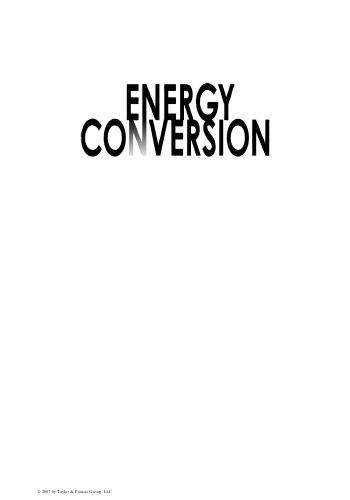 Energy conversion