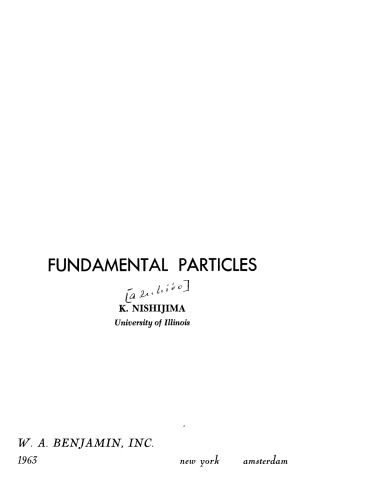 Fundamental particles