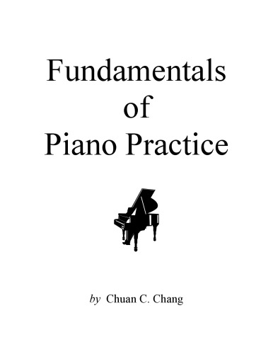 Fundamentals of piano practice