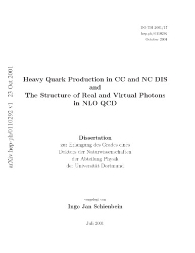 Heavy quark production in CC and NC DIS and the structure of real and virtual photons in NLO QCD