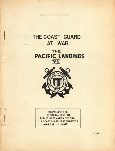 Power in the Pacific; official U.S. Navy, Marine Corps, and Coast Guard photographs exhibited at the museum of modern art, New York