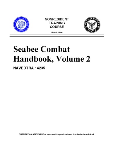 Seabee combat handbook. Volume 2