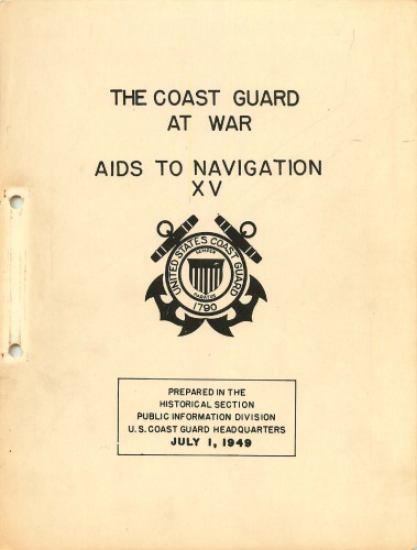 Coast Guard aids to navigation