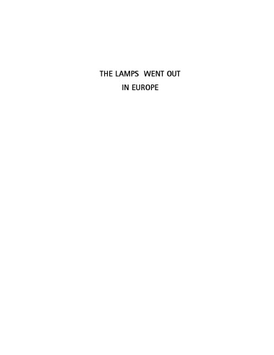 The lamps went out in Europe