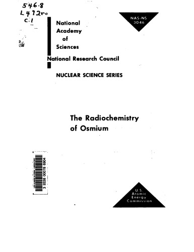 The radiochemistry of osmium