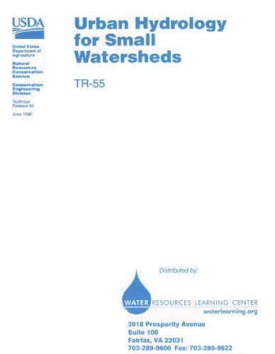 Urban hydrology for small watersheds