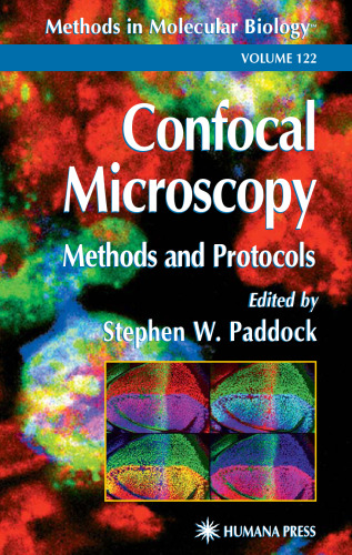 Confocal microscopy methods and protocols