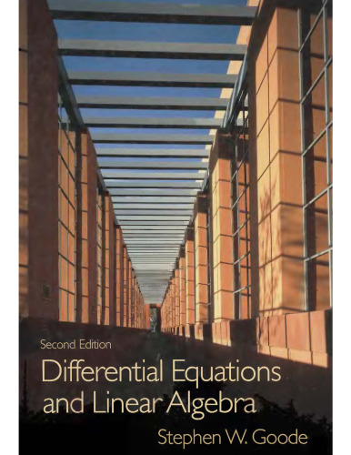 Differential equations and linear algebra