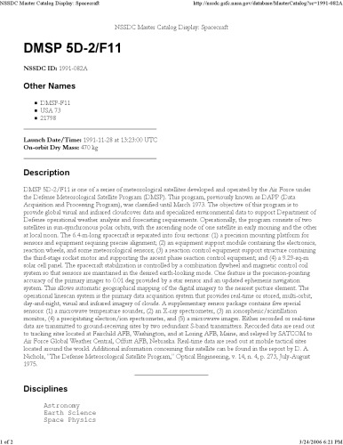 DMSP OLS global composites