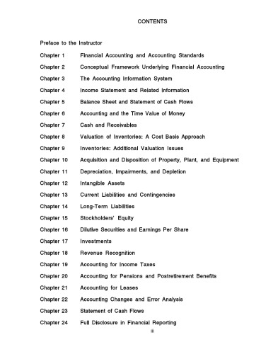 Intermediate accounting [Solution]