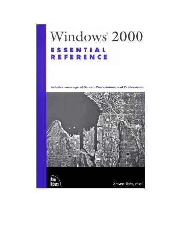 Windows 2000 essential reference