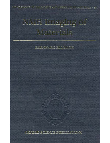 NMR imaging of materials