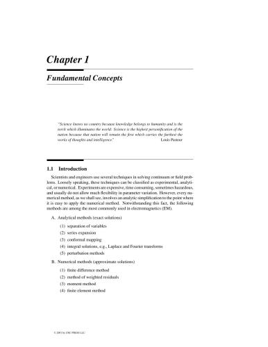 Numerical Techniques in Electromagnetics