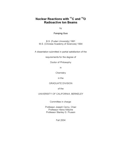 Nuclear reactions with 11C and 14O radioactive ion beams