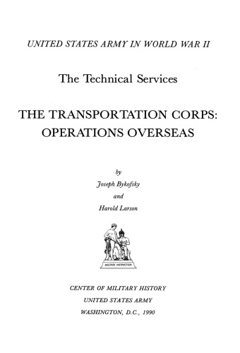 The Transportation Corps : operations overseas