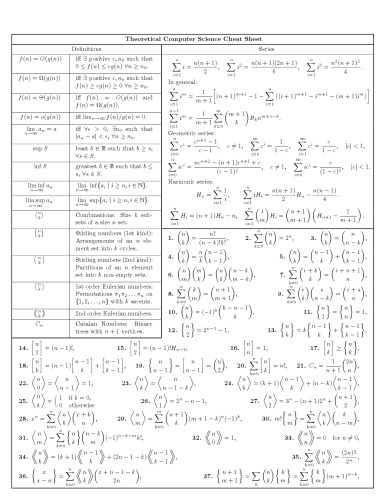 Theoretical computer science