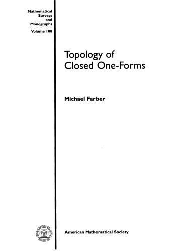 Topology of closed one-forms