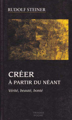 Creer a Partir du Neant