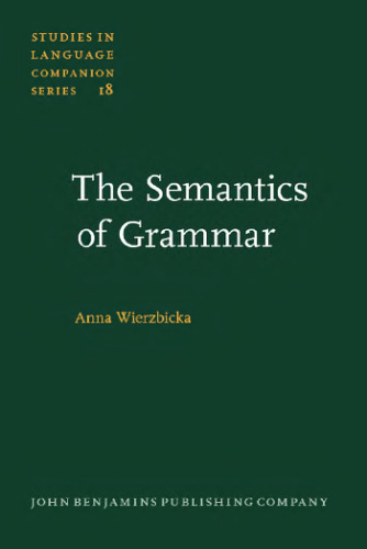 The semantics of grammar