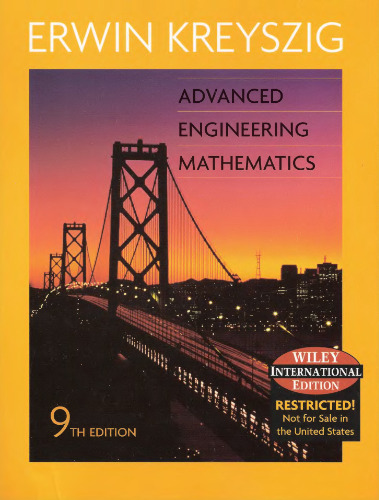 Advanced engineering mathematics