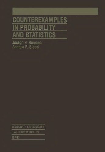 Counterexamples in probability and statistics