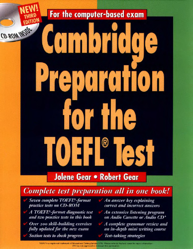 Cambridge preparation for the TOEFL test