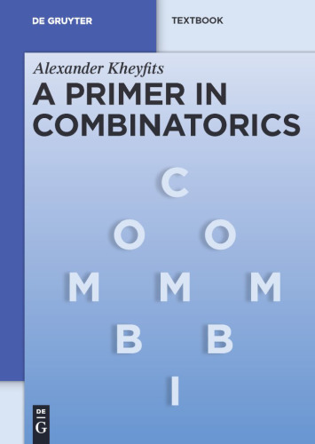 A primer in combinatorics