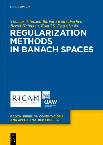 Regularization methods in Banach spaces