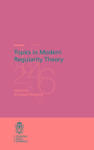 Topics in modern regularity theory