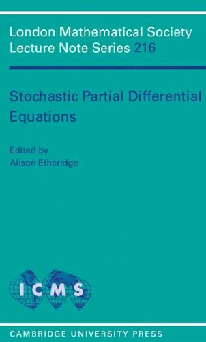 Stochastic partial differential equations