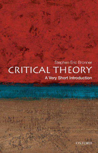 Critical theory : a very short introduction