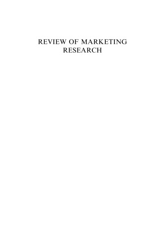 Review of marketing research Volume 7