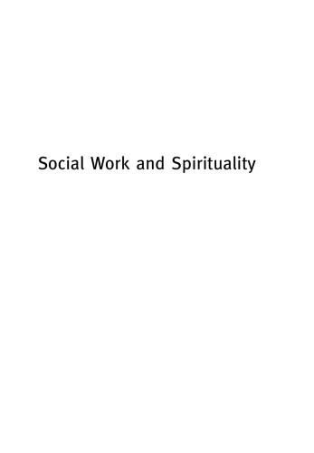 Social work and spirituality