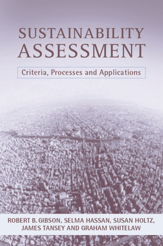 Sustainability Assessment: Criteria and Processes