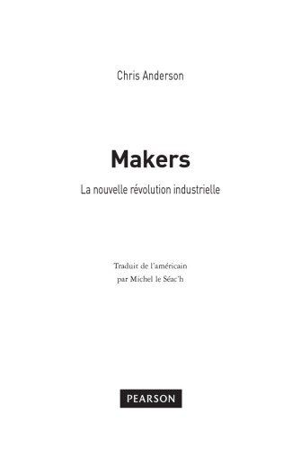 Makers : La nouvelle révolution industrielle