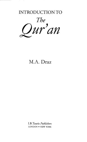 Introduction to The Qur'an