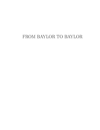 From Baylor to Baylor