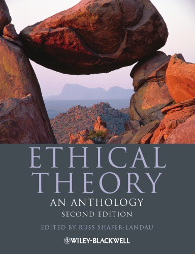 Ethical Theory: An Anthology