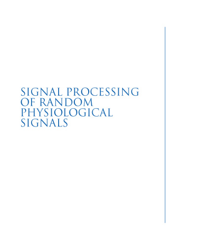 Signal processing of random physiological signals