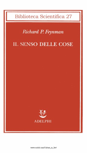 Il senso delle cose