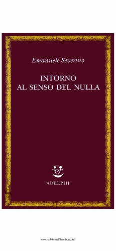 Intorno al senso del nulla