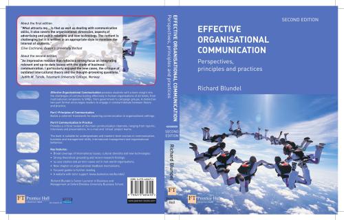 Effective organisational communication Perspectives, principles and practices second edition