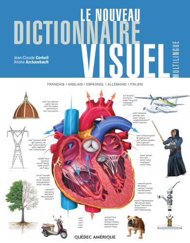 Le Nouveau Dictionnaire Visuel - Français-anglais-espagnol-allemand-italien