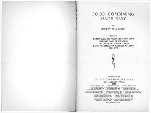 Food Combining Made Easy