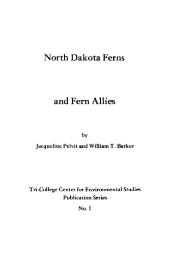 North Dakota ferns and fern allies (Publication series)