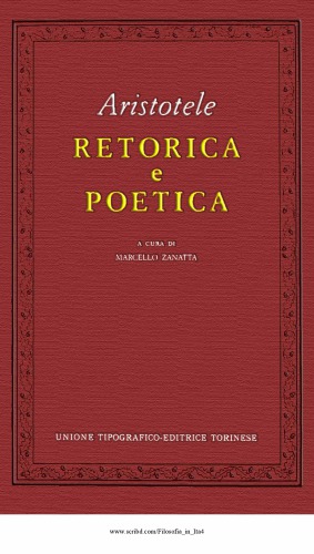 Retorica e Poetica