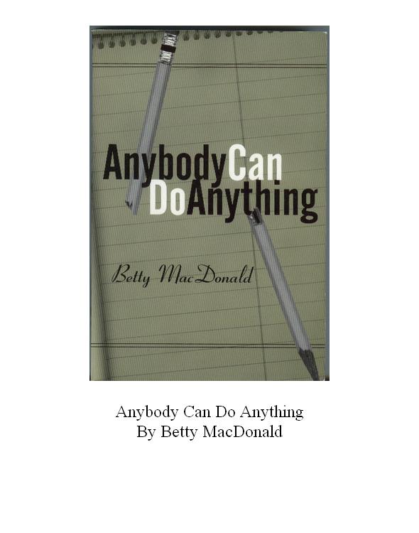 Anybody Can Do Anything