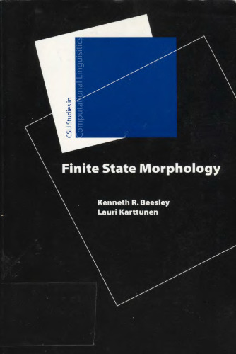 Finite state morphology