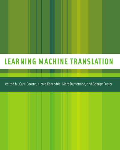 Learning machine translation